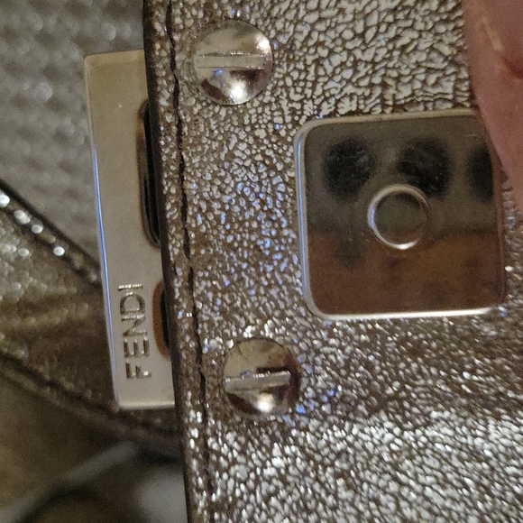 ❌️SOLD❌️Limited Edition Fendi Mini Mama Baguette Micro Zucchino Monogram Canvas - Picture 7 of 12